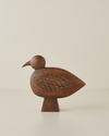 Bird Ahşap Dekoratif Obje 17 cm Kahve