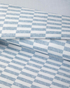 Block Dots Kolay Ütülenir Çift Kişilik Nevresim Takımı 200x220 cm Mavi