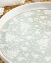 Bloom New Bone Pasta Tabağı 21 cm Beyaz - Yeşil