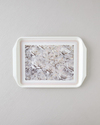 Blooming PP Kaydırmaz Tepsi 39x30 cm Krem