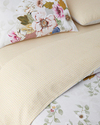 Bloomora Dijital Baskılı Kolay Ütülenir  Tek Kişilik Nevresim Takımı 160x220 cm Bej-Sarı