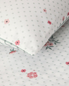 Bloomy Dots Pamuklu King Size Nevresim Seti Pembe