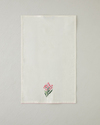 Blossom Frame Pamuk Polyester Nakışlı Kurulama Bezi 30x50 cm Pembe