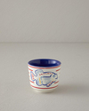 Blue Fish Stoneware Bardak Mavi