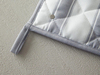 Blue Lines Polyester 2'li Mutfak Seti Gri