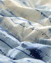 Blurry Wave Pamuklu Tek Kişilik Nevresim Seti 160x220 cm Mavi
