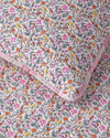 Blushing Blooms Çok Amaçlı King Size Yatak Örtüsü Takımı 240x220 cm Pembe