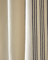 Bohem Line Pamuklu Peştamal 90x150 cm Açık Bej-Koyu Lacivert