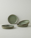Boheme Stoneware 4'lü Bowl Seti 23 cm Yeşil