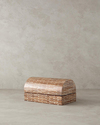 Boho Chic Bambu Dekoratif Kutu 2Kahverengi