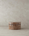 Boho Chic Bambu Dekoratif Kutu Kahverengi
