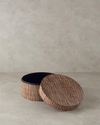 Boho Chic Bambu Dekoratif Kutu Kahverengi