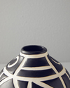Boho Dolomite Vazo Siyah