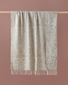Boho Flowers Koltuk Şalı 130x170 cm Bej