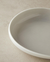Boho New Bone China Çukur Yemek Tabağı 23 cm Gri