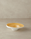 Boho New Bone China Makarna Servis Tabağı 24 cm Sarı