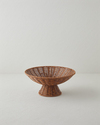 Boho Rattan Sunumluk 29x29x13 cm Kahverengi