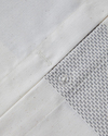 Bold Braid İpliği Boyalı King Size Nevresim Takımı 240x220 cm Gri