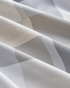 Bold Pattern Kolay Ütülenir Tek Kişilik Nevresim Takımı 160x220 cm Taş Rengi