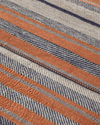 Bold Stripe Akrilik Tek Kişilik Battaniye 150x200 cm Antrasit