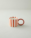 Boldy Lines New Bone China Kupa 350 ml Turuncu