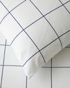 Border Dots Kolay Ütülenir Çift Kişilik Nevresim Takımı 200x220 cm Lacivert