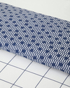 Border Dots Kolay Ütülenir Çift Kişilik Nevresim Takımı 200x220 cm Lacivert