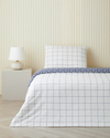 Border Dots Kolay Ütülenir Tek Kişilik Nevresim Takımı 160x220 cm Lacivert