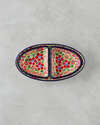 Botanic Stoneware Sunumluk 23x23x14 Cm Renkli