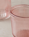 Botelya Cam Başucu Sürahi Pembe