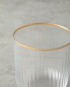 Bridgette Cam 6'lı Bardak 400 ml Gold