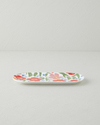 Bright Bloom New Bone China Kayık Tabak 25x11 cm Renkli