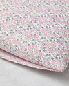 Bright Floral Kolay Ütülenir 2'li Yastık Kılıfı 50x70 cm Pembe