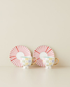 Bright Ophelia New Bone China 4 Parça 2 Kişilik Kahve Fincan Takımı 100 ml Renkli