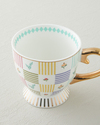 Bright Ophelia New Bone China Kupa 460 ml Renkli