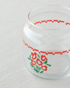 Bright Parade Cam Kavanoz 500 ml Kırmızı - Beyaz