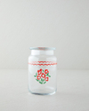 Bright Parade Cam Kavanoz 880 ml Kırmızı - Beyaz