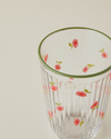 Bright Petals Cam 3'lü Bardak 395 ml Renkli