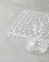 Bubbles Cam Kek Standı 18x11 Cm Şeffaf