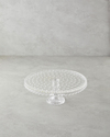 Bubbles Cam Kek Standı 28x16 cm Şeffaf