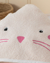 Bunny Pamuk Bebe Havlu Pembe