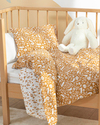 Bunny Pamuklu Bebe Nevresim Takımı Beyaz