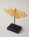 Butterfly Dekoratif Obje 20,5x7x18,5 cm Siyah-Gold