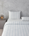 Calm Stitch Tek Kişilik Nevresim Takımı Koyu Seledon