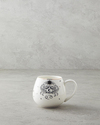 Cancer New Bone China Kupa 325 ml Siyah-Beyaz-Gold