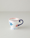 Carnaval Birds New Bone China Kupa Mavi