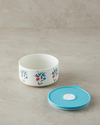 Carnical Posy New Bone China Saklama Kabı Mavi