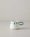 Carnival Drip Stoneware Kupa Yeşil
