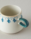 Carnival Drip Stoneware Kupa Yeşil