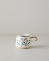Carnival Flower Stoneware Kupa Renkli